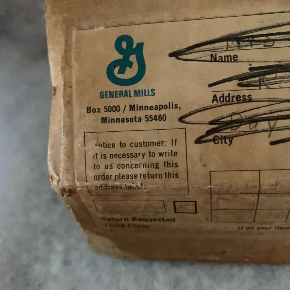 Vintage TCR Oven Thermometer In Original Box *Works*